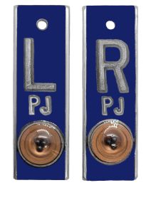 Position Markers 5/8" L&R (Cobalt Blue Solid)