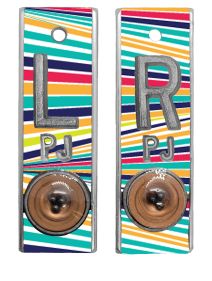 Position Markers 5/8" L&R (Color Stripes)