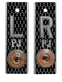 Position Markers 5/8" L&R (Cross Dots)