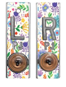 Position Markers 5/8" L&R (Floral 2)