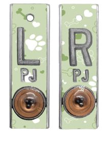 Position Markers 5/8" L&R (Green Puppy)