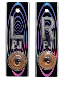 Position Markers 5/8" L&R (Holocircle)