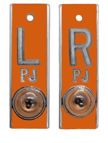 Position Markers 5/8" L&R (Orange Solid)