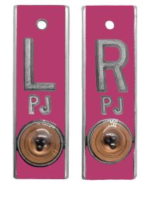Position Markers 5/8" L&R (Pink Solid)