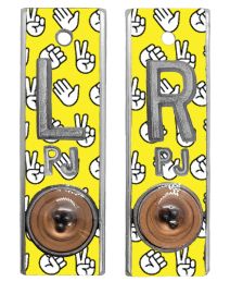 Position Markers 5/8" L&R (Rock Paper)