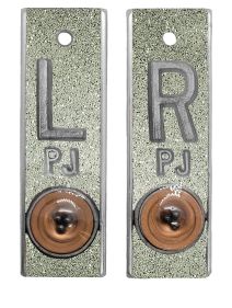 Position Markers 5/8" L&R (Silver Glitter)