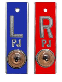 Position Markers 5/8" L&R (Blue Red Standard)