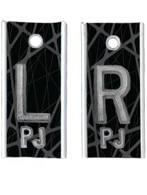 Alum Markers 5/8" L&R (Black Gray)