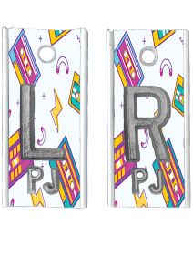 Alum Markers 5/8" L&R (Cassettes)