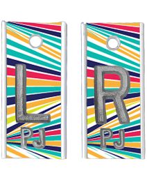 Alum Markers 5/8" L&R (Color Stripes)