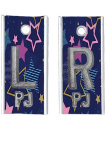 Alum Markers 5/8" L&R (Flat Stars)