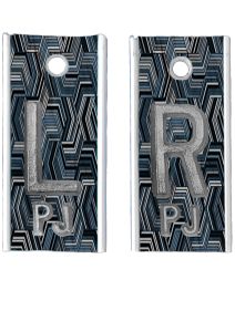 Alum Markers 5/8" L&R (Geometric Grunge)