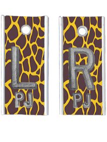 Alum Markers 5/8" L&R (Giraffe)