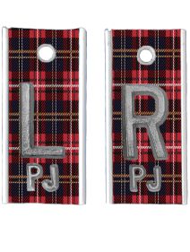 Alum Markers 5/8" L&R (Plaid)