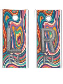 Alum Markers 5/8" L&R (Psychedelic)