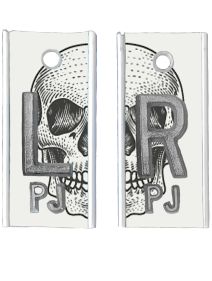 Alum Markers 5/8" L&R (Skull)