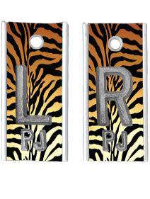 Alum Markers 5/8" L&R (Tiger)