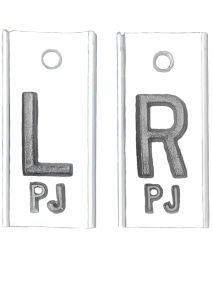 Alum Markers 5/8" L&R (White Solid)
