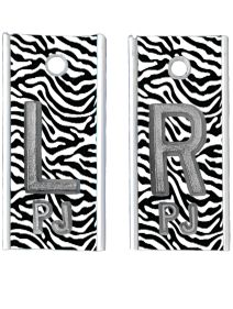 Alum Markers 5/8" L&R (Zebra)