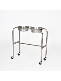 Double Bowl with H-Brace