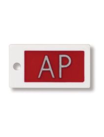 1/2" Custom Embedded Plastic Marker