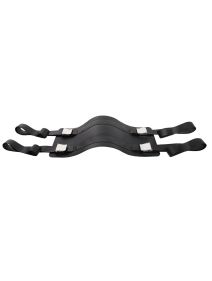 Bariatric Patient Restraint Strap with Mid Panel and 4 Buckles