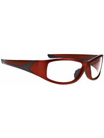 Red Wrap Around Lead Glasses