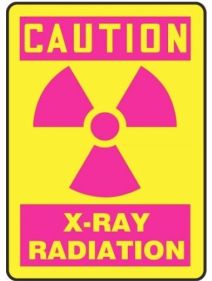 Caution X-Ray Radiation PJRD-WS-P-003