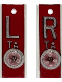 Position Markers 5/8" L&R (Purple Red Solid)