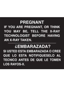 Bilingual Black Pregnancy Sign