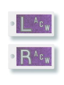 Light Purple Glitter Horizontal Markers