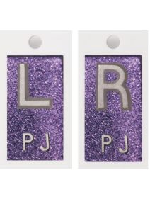 Purple Passion Glitter Plastic Markers