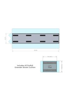 CT Slicker Cushion Set for Siemens (For 85″ Long Table)
