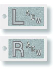 Silver Metallic Horizontal Lead Markers