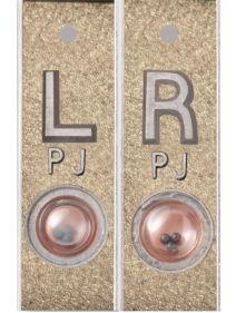 Position Indicator X-Ray Markers (Silver Metallic)