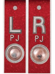 Position Indicator X-Ray Markers (Sizzling Red Glitter)