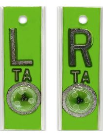 Lime Green Position Indicator Markers