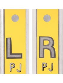 Aluminum X-Ray Markers Sunshine Yellow Solid
