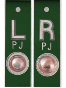 Position Indicator X-Ray Markers (True Green Solid)