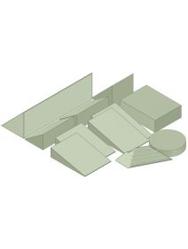 Non-Coated Clinic Sponge Bundle B
