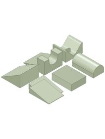 Non-Coated General Sponge Bundle D (YKGD)