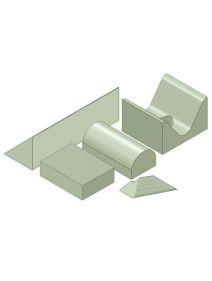 Non-Coated Ortho Sponge Bundle A