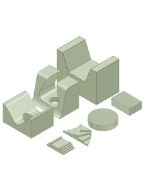 Pediatric Sponge Bundle Non-Coated (YKPA)